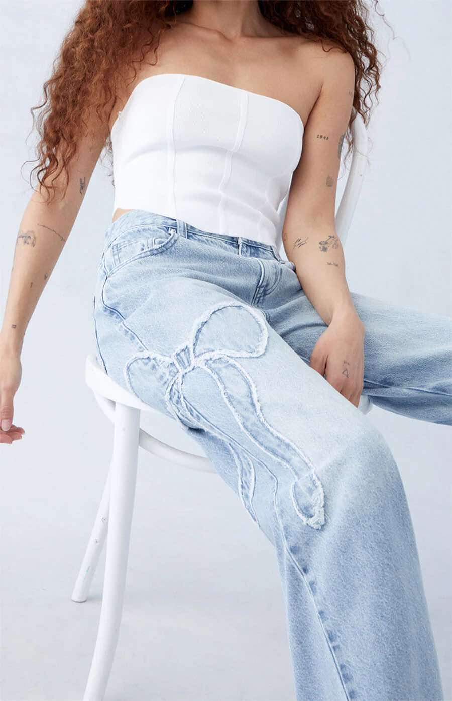Bow Jeans