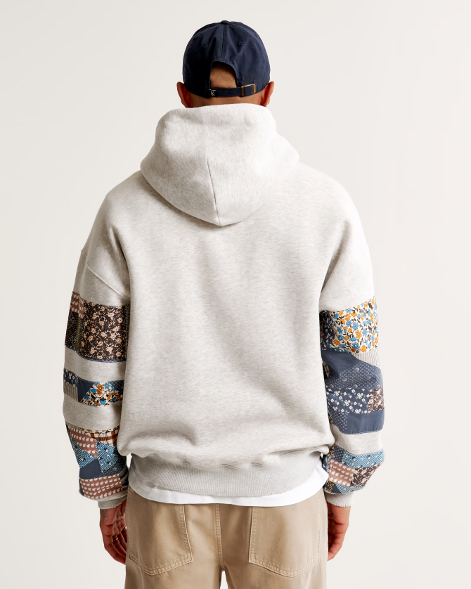 Unisex Patch Panel Hoodie