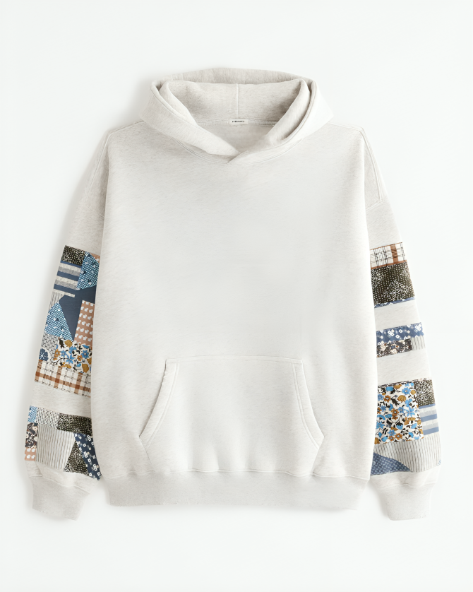 Unisex Patch Panel Hoodie