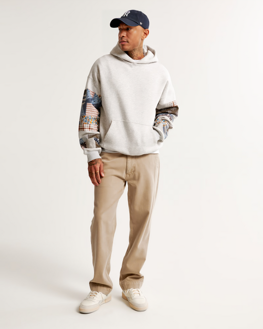 Unisex Patch Panel Hoodie